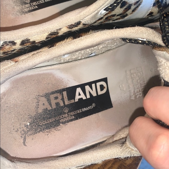 Golden Goose Starland Joggers in Leopard ASO Taylor Swift - Women’s size 37 (7) - Picture 5 of 16